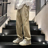 Hearujoy Cotton Trousers Man Casual Regular Fit Luxury Designer Korean Style Straight Cargo Pants for Men Street New In Cheapest Harajuku